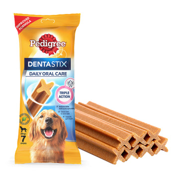 Pedigree DentaStix Daily Oral Care - Large Dogs 25kg+ (7 Sticks)